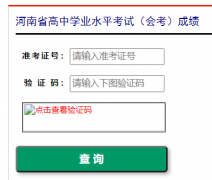 河南会考成绩查询入口http://www.heao.com.cn/