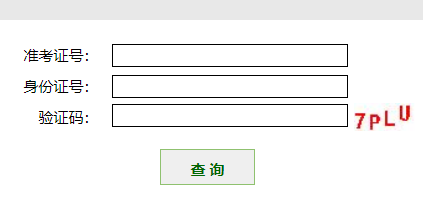 中考成绩查询